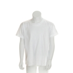 T-shirt pour enfants très économique en coton 135 g/m² couleur blanc troisième vue