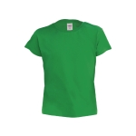 T-shirt pour enfants très économique en coton 135 g/m² couleur vert première vue