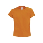 T-shirt pour enfants très économique en coton 135 g/m² couleur orange première vue