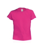 T-shirt pour enfants très économique en coton 135 g/m² couleur rose première vue