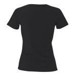 T-shirts de merchandising pour femmes 100% coton 180 g/m² Keya couleur noir