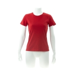 T-shirts de merchandising pour femmes 100% coton 180 g/m² Keya couleur rouge deuxième vue