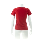 T-shirts de merchandising pour femmes 100% coton 180 g/m² Keya couleur rouge quatrième vue