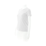 T-shirts de merchandising pour femmes 100% coton 180 g/m² Keya couleur blanc troisième vue