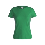 T-shirts de merchandising pour femmes 100% coton 180 g/m² Keya couleur vert première vue