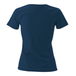 T-shirts de merchandising pour femmes 100% coton 180 g/m² Keya couleur bleu marine