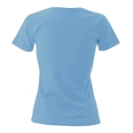 T-shirts de merchandising pour femmes 100% coton 180 g/m² Keya couleur bleu ciel