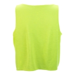 Débardeur pour femmes en polyester 130 g/m² couleur jaune fluorescent