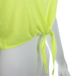 Débardeur pour femmes en polyester 130 g/m² couleur jaune fluorescent sixième vue