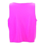 Débardeur pour femmes en polyester 130 g/m² couleur fuchsia fluorescent