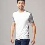 T-shirt technique bicolore sublimé en polyester 135 g/m² MKT Troser