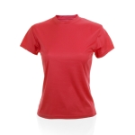 T-shirts de sport personnalisés en polyester 135 g/m² MKT couleur rouge première vue