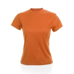 T-shirts de sport personnalisés en polyester 135 g/m² MKT couleur orange première vue