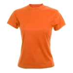 T-shirts de sport personnalisés en polyester 135 g/m² MKT couleur orange première vue