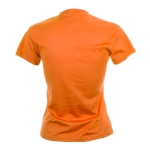 T-shirts de sport personnalisés en polyester 135 g/m² MKT couleur orange