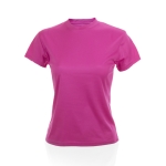 T-shirts de sport personnalisés en polyester 135 g/m² MKT couleur rose première vue