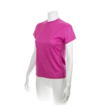 T-shirts de sport personnalisés en polyester 135 g/m² MKT couleur rose deuxième vue