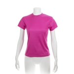 T-shirts de sport personnalisés en polyester 135 g/m² MKT couleur rose troisième vue