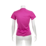 T-shirts de sport personnalisés en polyester 135 g/m² MKT couleur rose quatrième vue