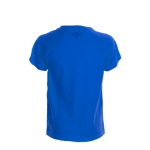 T-shirts de sport pour enfants en polyester respirant 135 g/m² MKT couleur bleu