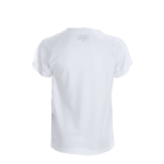 T-shirts de sport pour enfants en polyester respirant 135 g/m² MKT couleur blanc