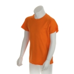 T-shirts de sport pour enfants en polyester respirant 135 g/m² MKT couleur orange deuxième vue