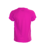 T-shirts de sport pour enfants en polyester respirant 135 g/m² MKT couleur rose