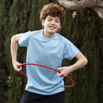 T-shirts de sport pour enfants en polyester respirant 135 g/m² MKT