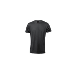 T-shirt de sport en RPET respirant 135 g/m² MKT Markus couleur noir première vue