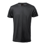 T-shirt de sport en RPET respirant 135 g/m² MKT Markus couleur noir