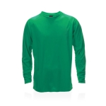 T-shirt technique à manches longues en polyester 135 g/m² MKT Maik couleur vert première vue
