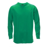 T-shirt technique à manches longues en polyester 135 g/m² MKT Maik couleur vert première vue