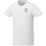 T-shirt de merchandising en coton biologique 200 g/m² Elevate NXT couleur blanc vue impression sérigraphique