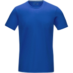 T-shirts de merchandising en coton biologique 200 g/m² Elevate NXT couleur bleu roi deuxième vue frontale