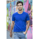 T-shirts de merchandising en coton biologique 200 g/m² Elevate NXT couleur bleu roi