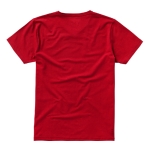 T-shirts à logo en coton biologique 200 g/m² Elevate NXT couleur rouge