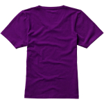 T-shirts publicitaires pour femmes en coton bio 200 g/m² Elevate NXT couleur violet