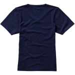 T-shirts publicitaires pour femmes en coton bio 200 g/m² Elevate NXT couleur bleu foncé