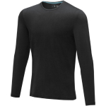 T-shirt personnalisé en coton biologique doux 200 g/m² Elevate NXT couleur noir