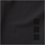 T-shirt personnalisé en coton biologique doux 200 g/m² Elevate NXT couleur noir vue détail 2