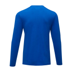 T-shirt personnalisé en coton biologique doux 200 g/m² Elevate NXT couleur bleu roi deuxième vue arrière