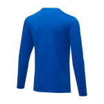 T-shirt personnalisé en coton biologique doux 200 g/m² Elevate NXT couleur bleu roi troisième vue arrière