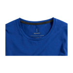 T-shirt personnalisé en coton biologique doux 200 g/m² Elevate NXT couleur bleu roi vue détail 1