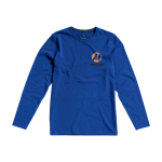 T-shirt personnalisé en coton biologique doux 200 g/m² Elevate NXT couleur bleu roi vue impression sérigraphique