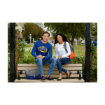 T-shirt personnalisé en coton biologique doux 200 g/m² Elevate NXT couleur bleu roi