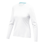 T-shirts publicitaires en coton biologique 200 g/m² Elevate NXT couleur blanc