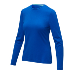T-shirts publicitaires en coton biologique 200 g/m² Elevate NXT couleur bleu roi