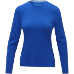 T-shirts publicitaires en coton biologique 200 g/m² Elevate NXT couleur bleu roi deuxième vue frontale