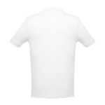 Polos personnalisés plusieurs coloris en coton 195 g/m² THC Adam couleur blanc deuxième vue