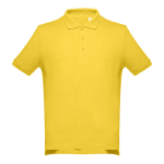 Polos personnalisés plusieurs coloris en coton 195 g/m² THC Adam couleur jaune